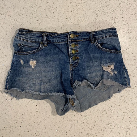 Denim Blue Women's Shorts - Picture 5 of 9